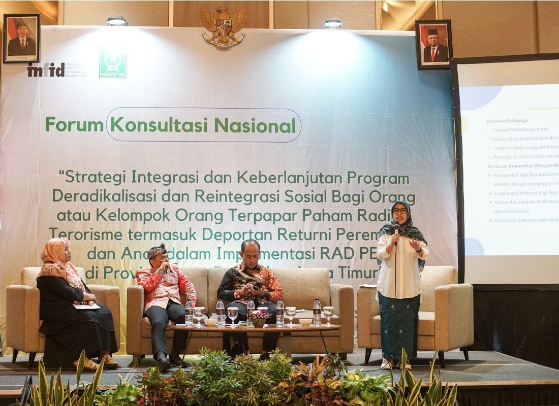 Forum Konsultasi Nasional: Strategi Integrasi dan Keberlanjutan Program Deradikalisasi dan Reintegrasi Sosial di Jawa Barat dan Jawa Timur