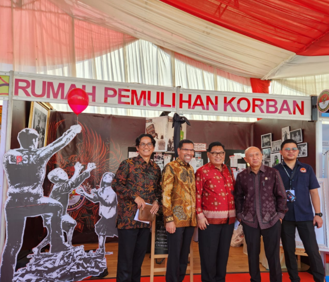 INFID Hadiri Peluncuran Program Pelaksanaan Rekomendasi Penyelesaian Non Yudisial Korban Pelanggaran HAM Berat