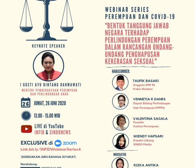 INFID WEBINAR SERIES PEREMPUAN DAN COVID-19 #4
