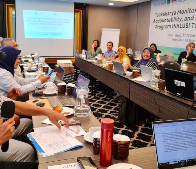 Lokakarya Satu Tahun Program Konsorsium INKLUSI