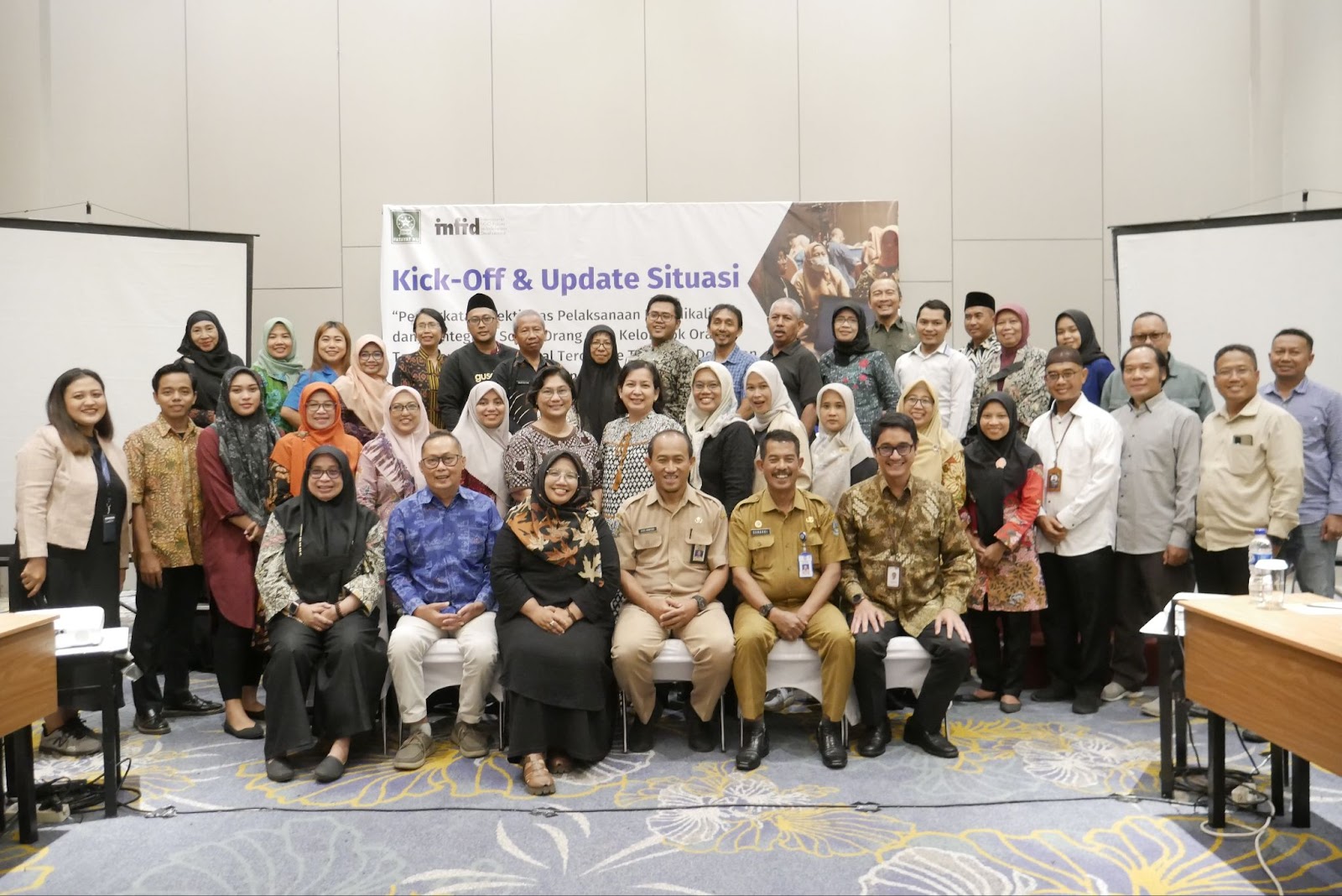 Kick-Off Harmoni Tahun Ketiga: Dorong Efektivitas Implementasi Kebijakan Deradikalisasi dan Reintegrasi Sosial bagi Perempuan dan Anak di Jawa Timur