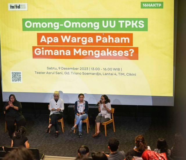 Diskusi 16HAKTP: Omong-Omong UU TPKS, Apa Warga Tahu Bagaimana Mengakses?