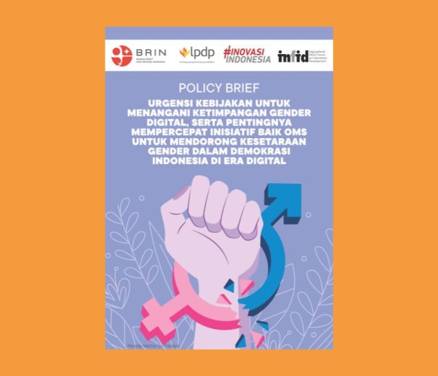 Kertas Kebijakan Urgensi Kebijakan untuk Menangani Ketimpangan Gender Digital