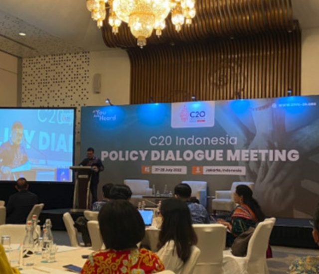 C20 Policy Dialogue (27-28 July, Jakarta) : “You are heard”