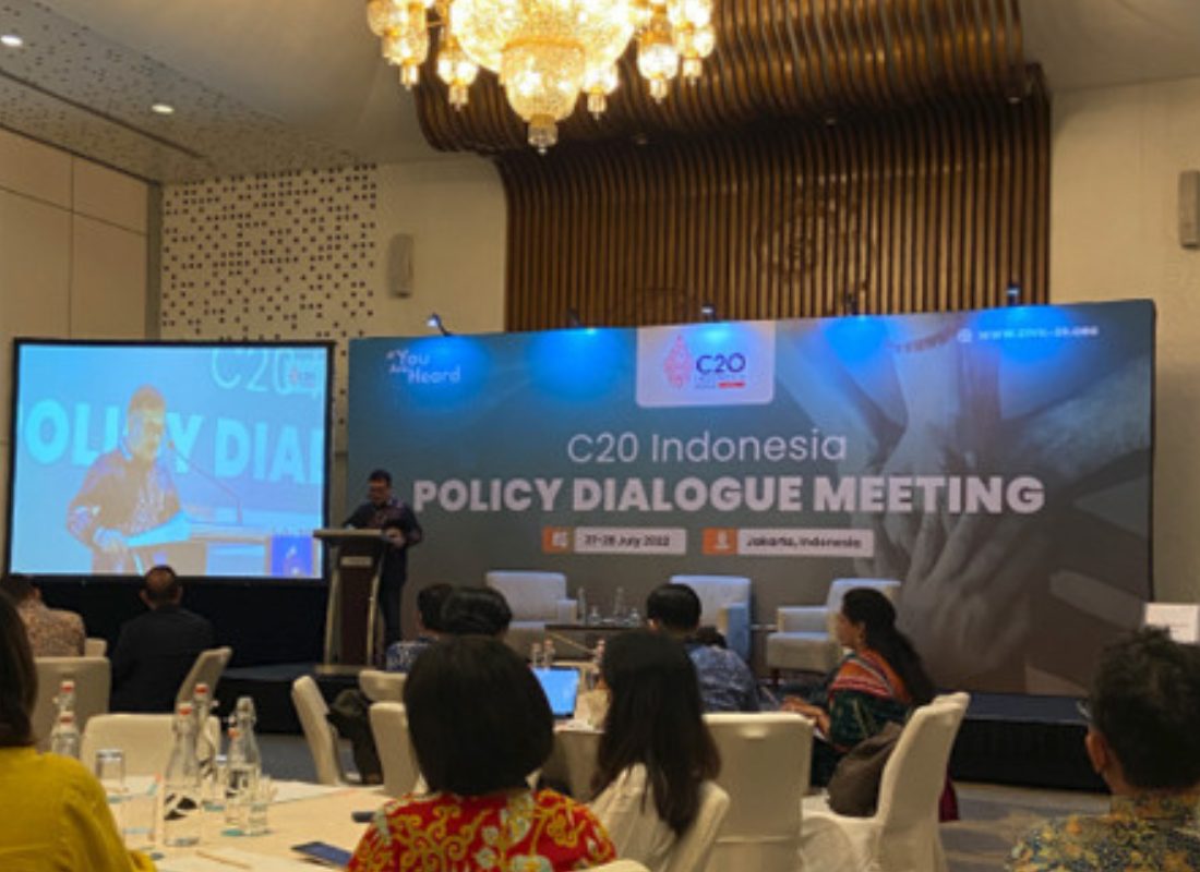 C20 Policy Dialogue (27-28 July, Jakarta) : “You are heard”