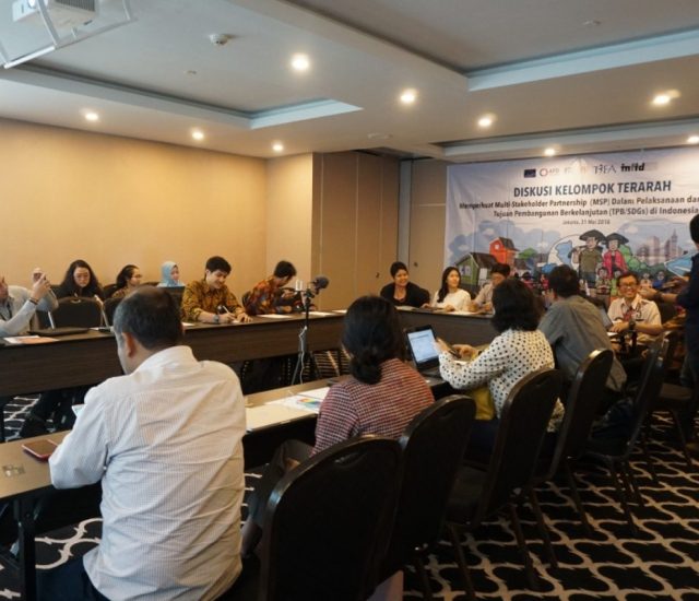 Multi Stakeholder Partnership (MSP) untuk Tujuan Pembangunan Berkelanjutan di Indonesia