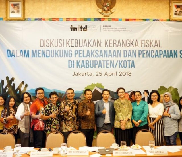 Dialog Kebijakan Kerangka Fiskal untuk SDGs di Daerah