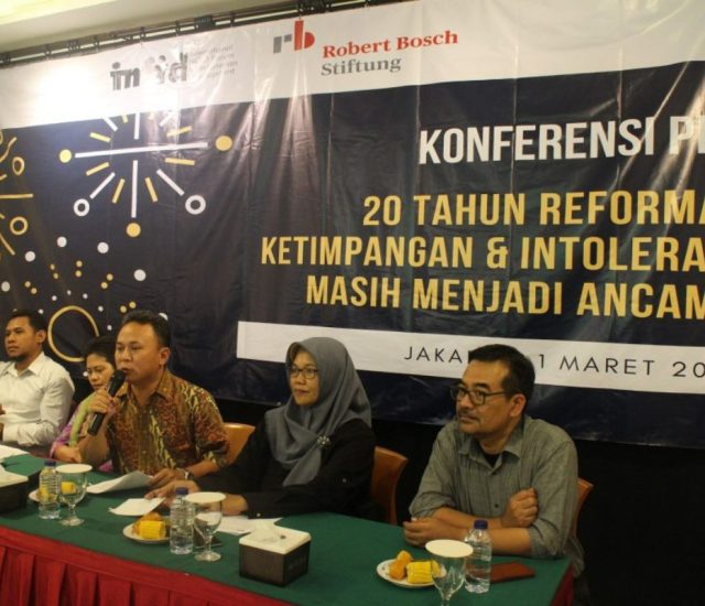 20 Tahun Reformasi: INFID Soroti 2 Tantangan Besar Indonesia