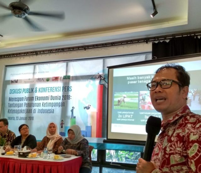 Diskusi Ketimpangan Ketenagakerjaan di Indonesia