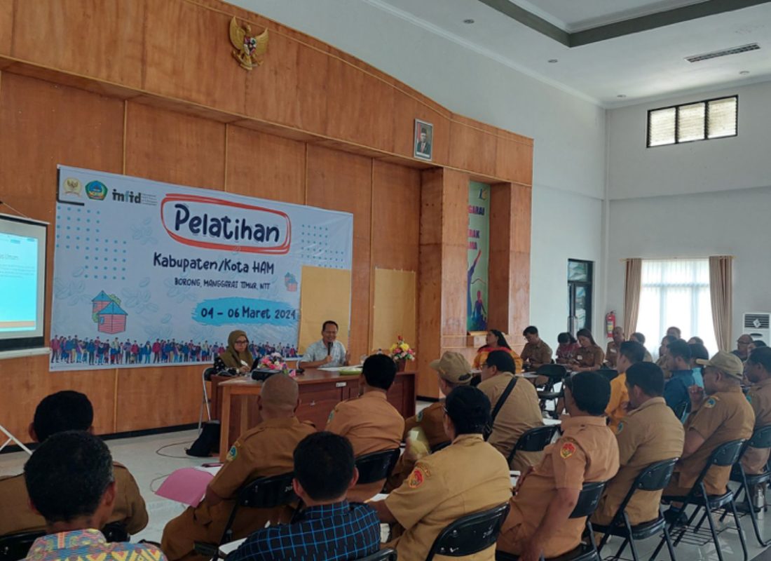 INFID x Komnas HAM Gelar Pelatihan Kabupaten Kota HAM di Manggarai Timur, NTT