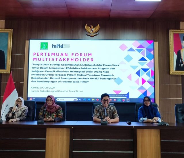 Forum Multistakeholder Jawa Timur Siap Melanjutkan Program Deradikalisasi dan Reintegrasi Sosial  