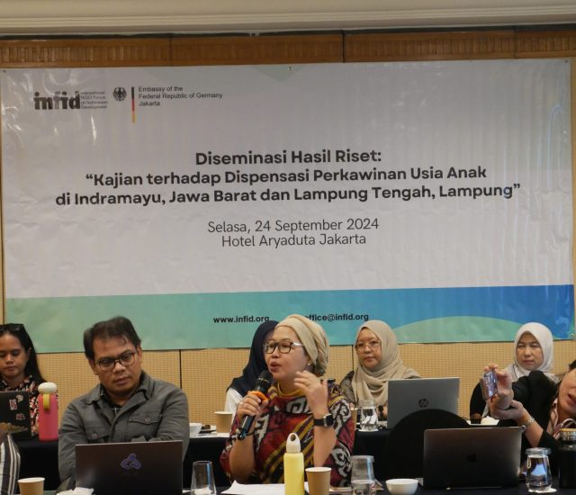 INFID Diseminasikan Riset Dispensasi Perkawinan Usia Anak di Kabupaten Indramayu dan Lampung Tengah